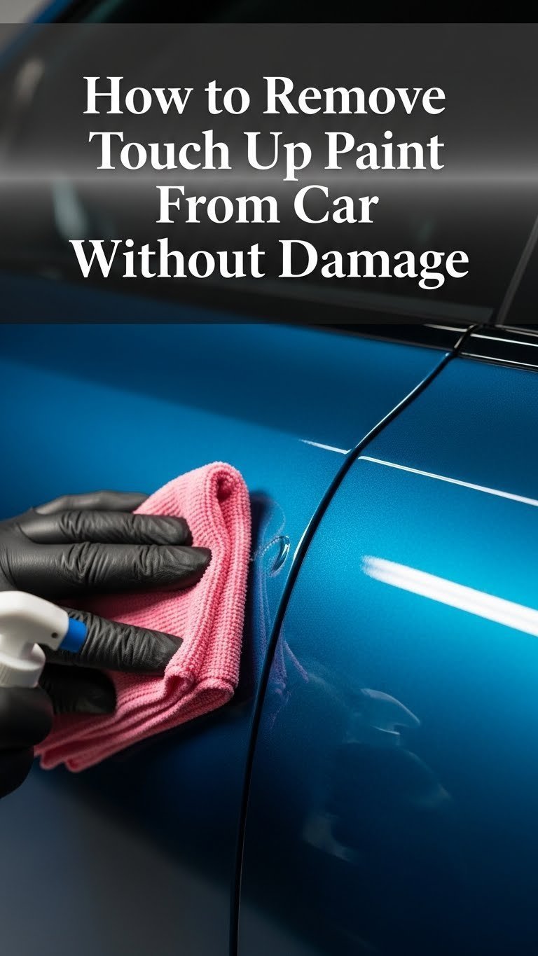 How to Remove Touch Up Paint From Car Without Damage 1 how to remove touch up paint from car