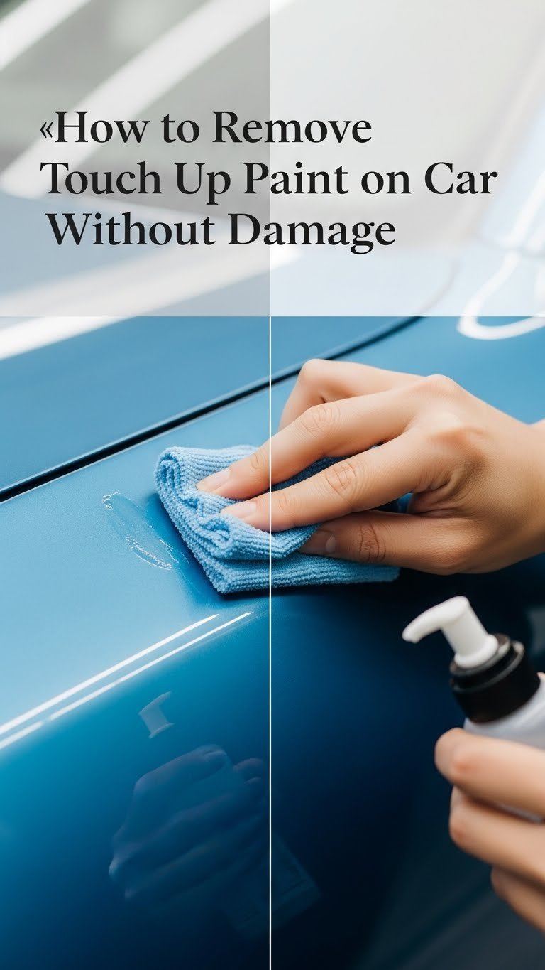 How to Remove Touch Up Paint on Car Without Damage 1 how to remove touch up paint on car