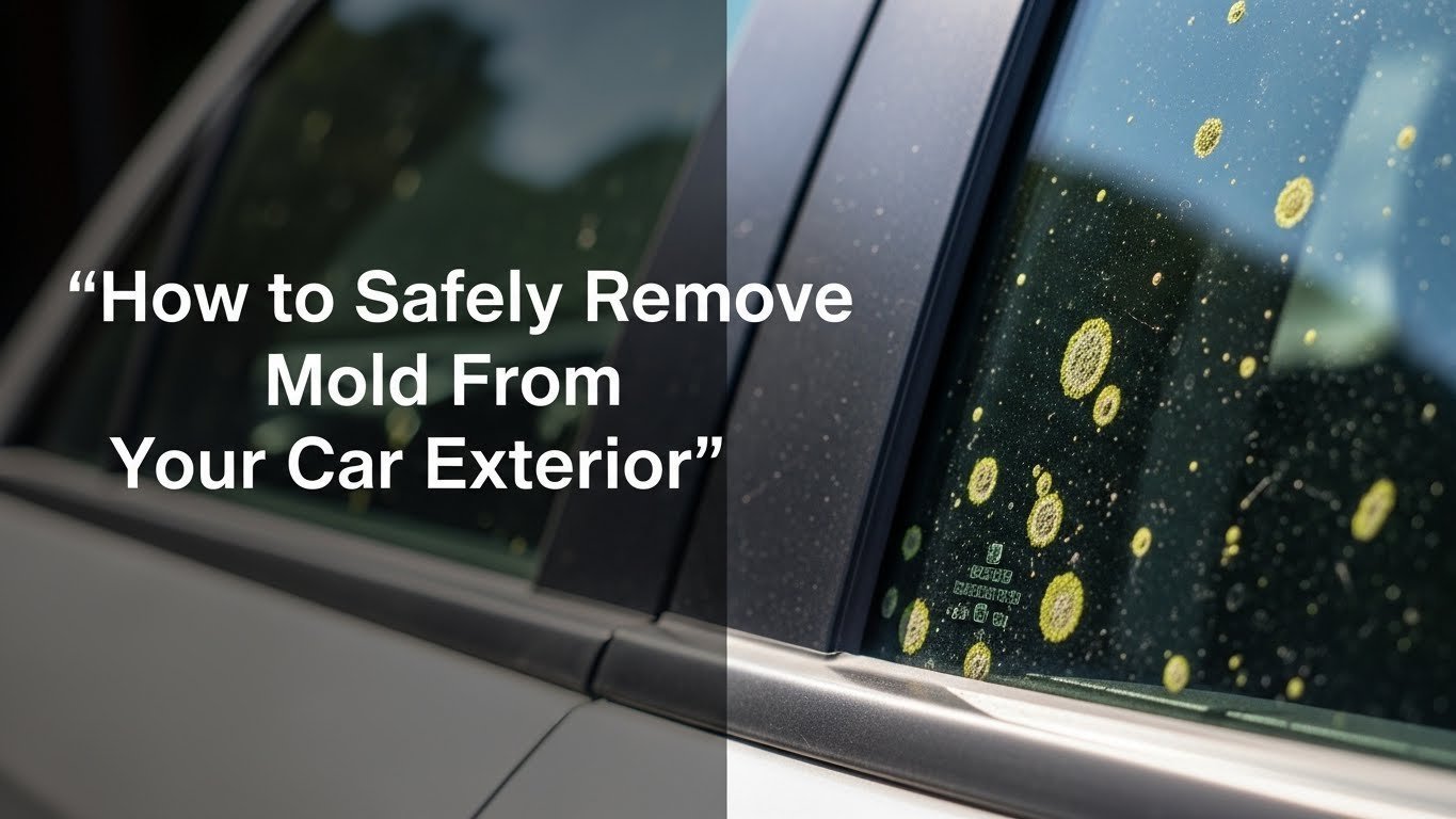 How to Safely Remove Mold From Your Car Exterior