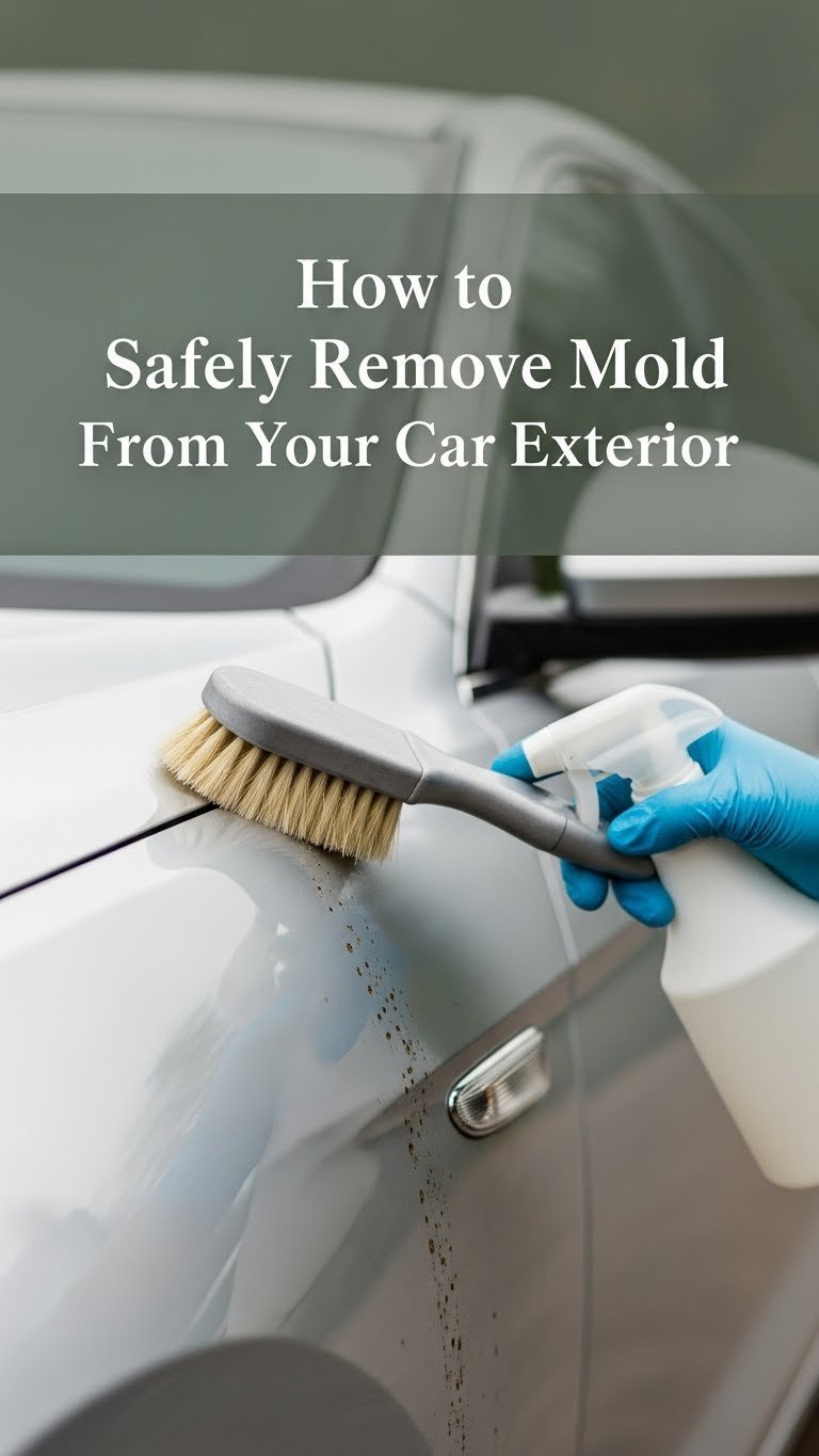 How to Safely Remove Mold From Your Car Exterior 1 how to remove mold from car exterior