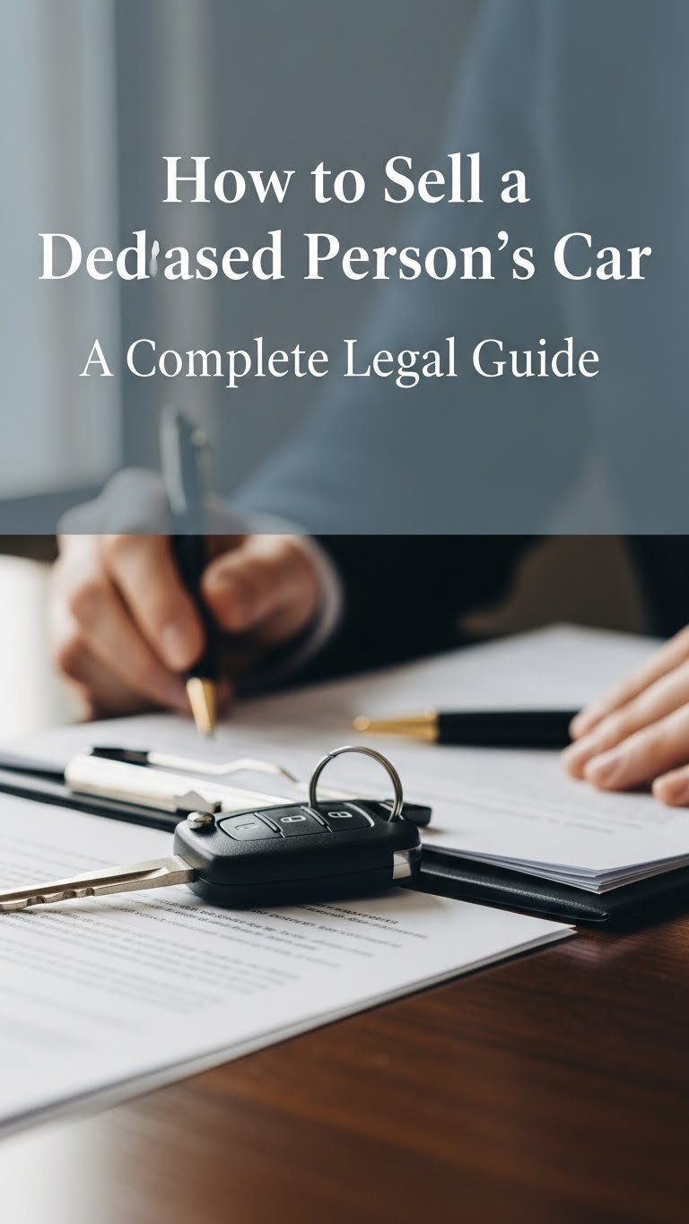 How to Sell a Deceased Person's Car A Complete Legal Guide 1 how to sell a car of a deceased person