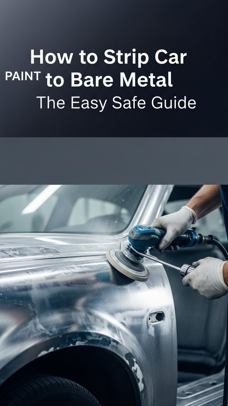 how to strip car paint