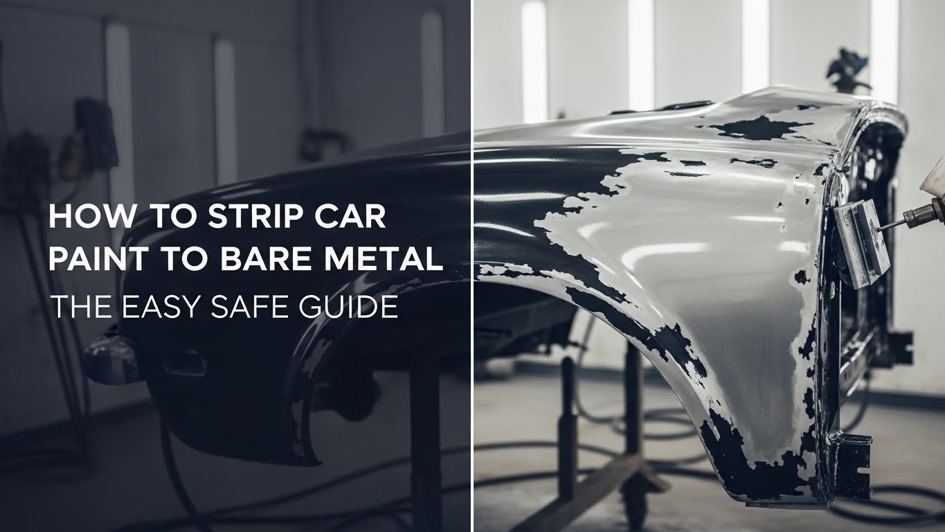 How to Strip Car Paint to Bare Metal The Easy Safe Guide