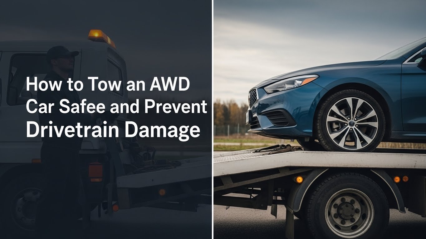 How to Tow an AWD Car Safely and Prevent Drivetrain Damage