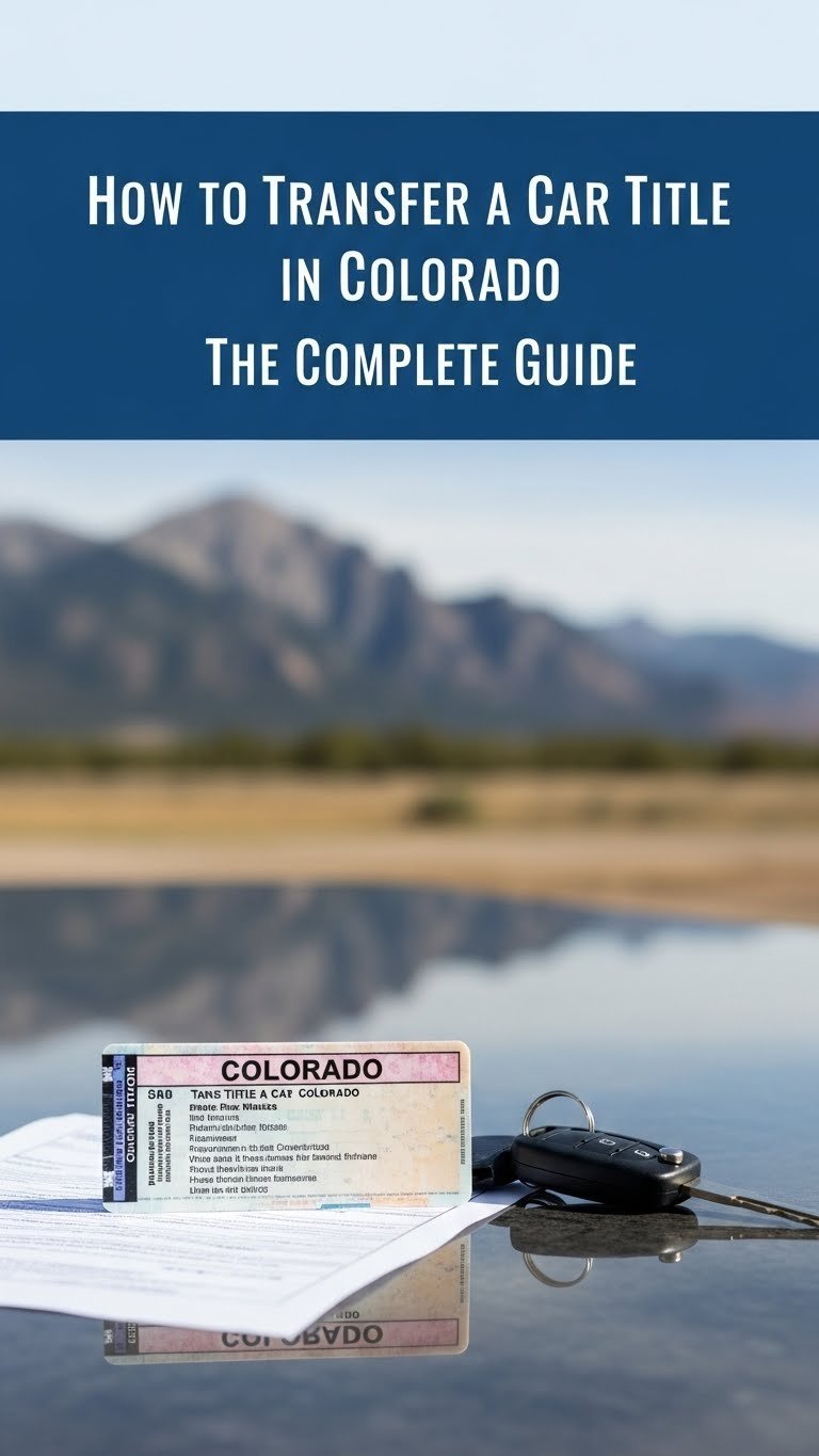 How to Transfer a Car Title in Colorado The Complete Guide 1 how to transfer title of car in colorado