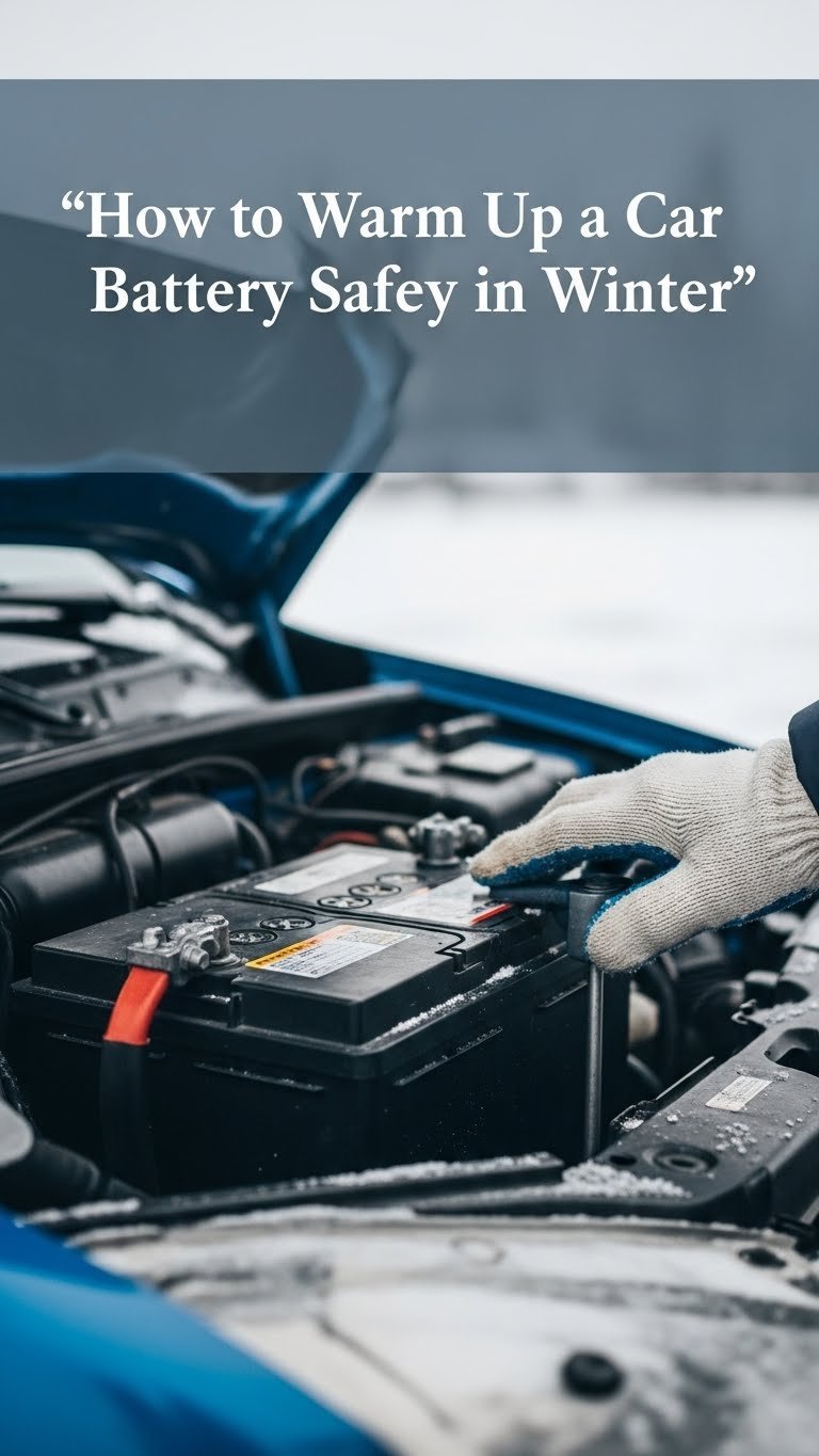 how to warm up a car battery