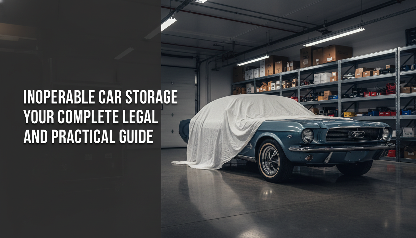 Inoperable Car Storage Your Complete Legal and Practical Guide