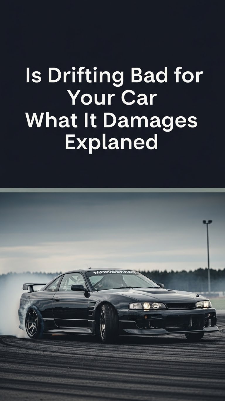 is drifting bad for your car