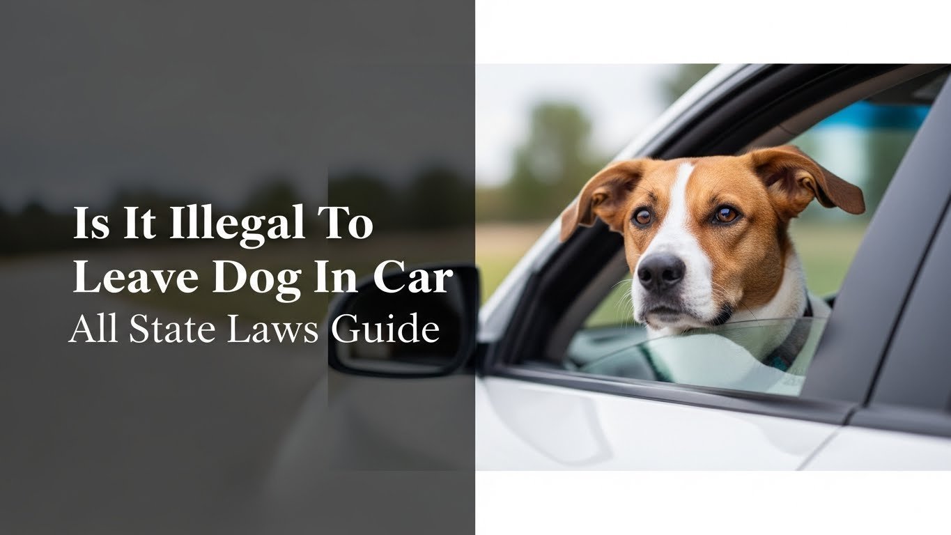 Is It Illegal To Leave Dog In Car All State Laws Guide