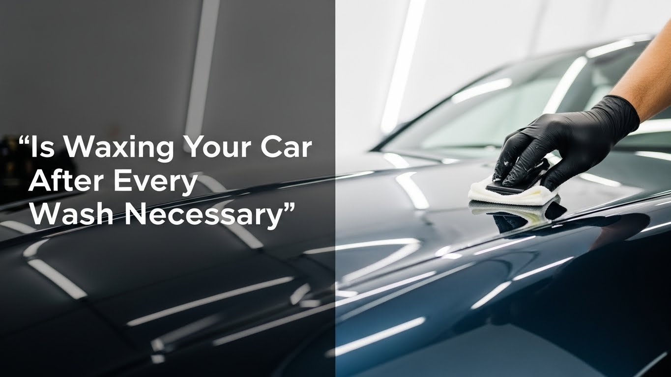 Is Waxing Your Car After Every Wash Necessary