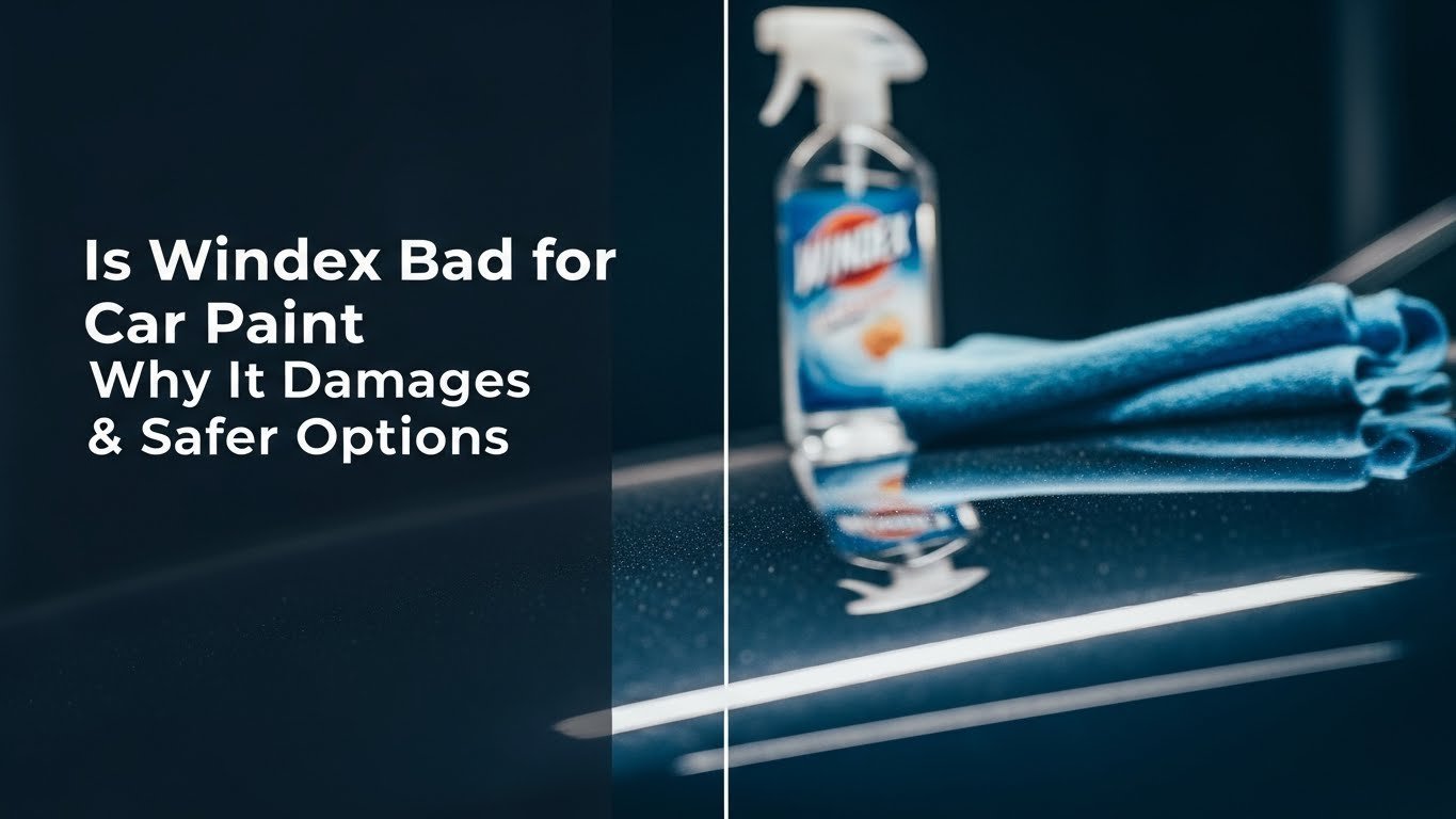 Is Windex Bad for Car Paint Why It Damages & Safer Options