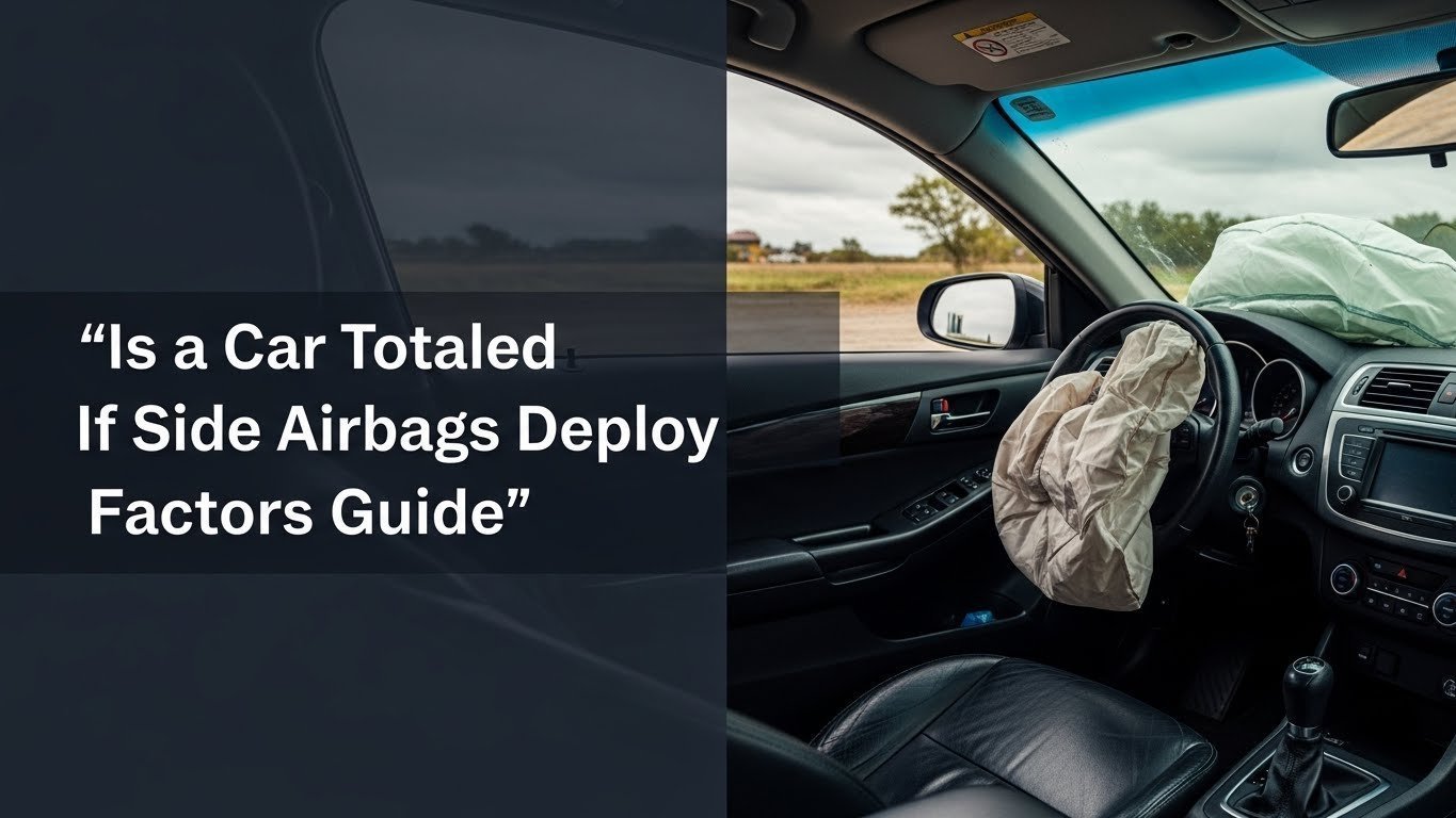 Is a Car Totaled If Side Airbags Deploy Factors Guide