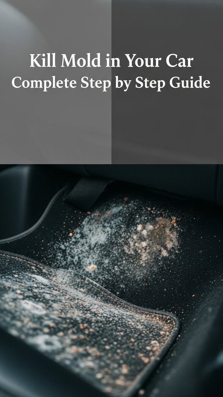 Kill Mold in Your Car Complete Step by Step Guide 1 how to kill mold in a car