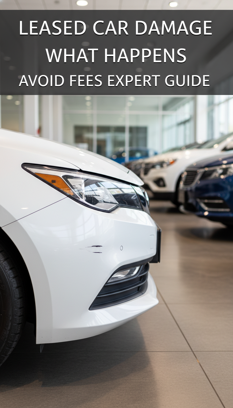 what happens if you damage a leased car