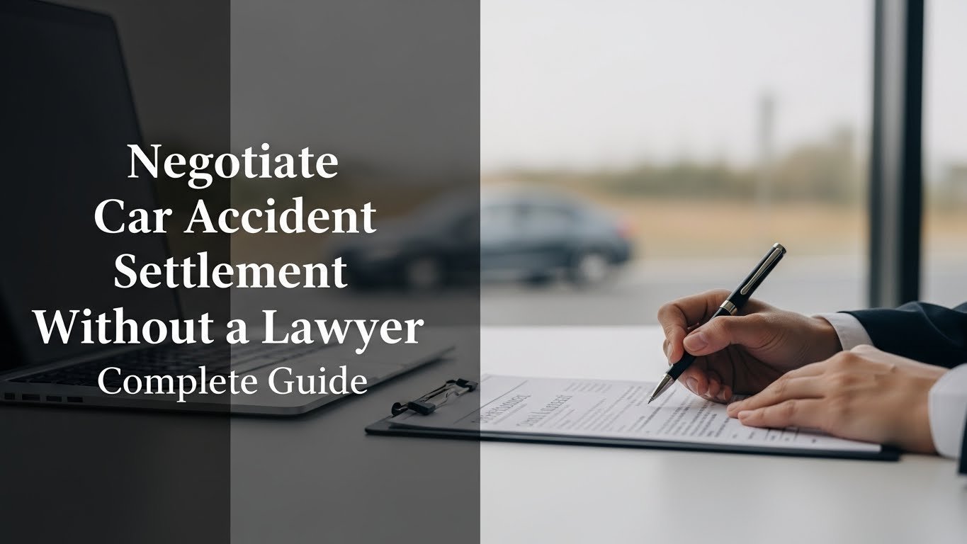 Negotiate Car Accident Settlement Without a Lawyer Complete Guide