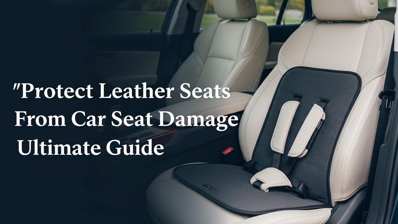 Protect Leather Seats From Car Seat Damage Ultimate Guide