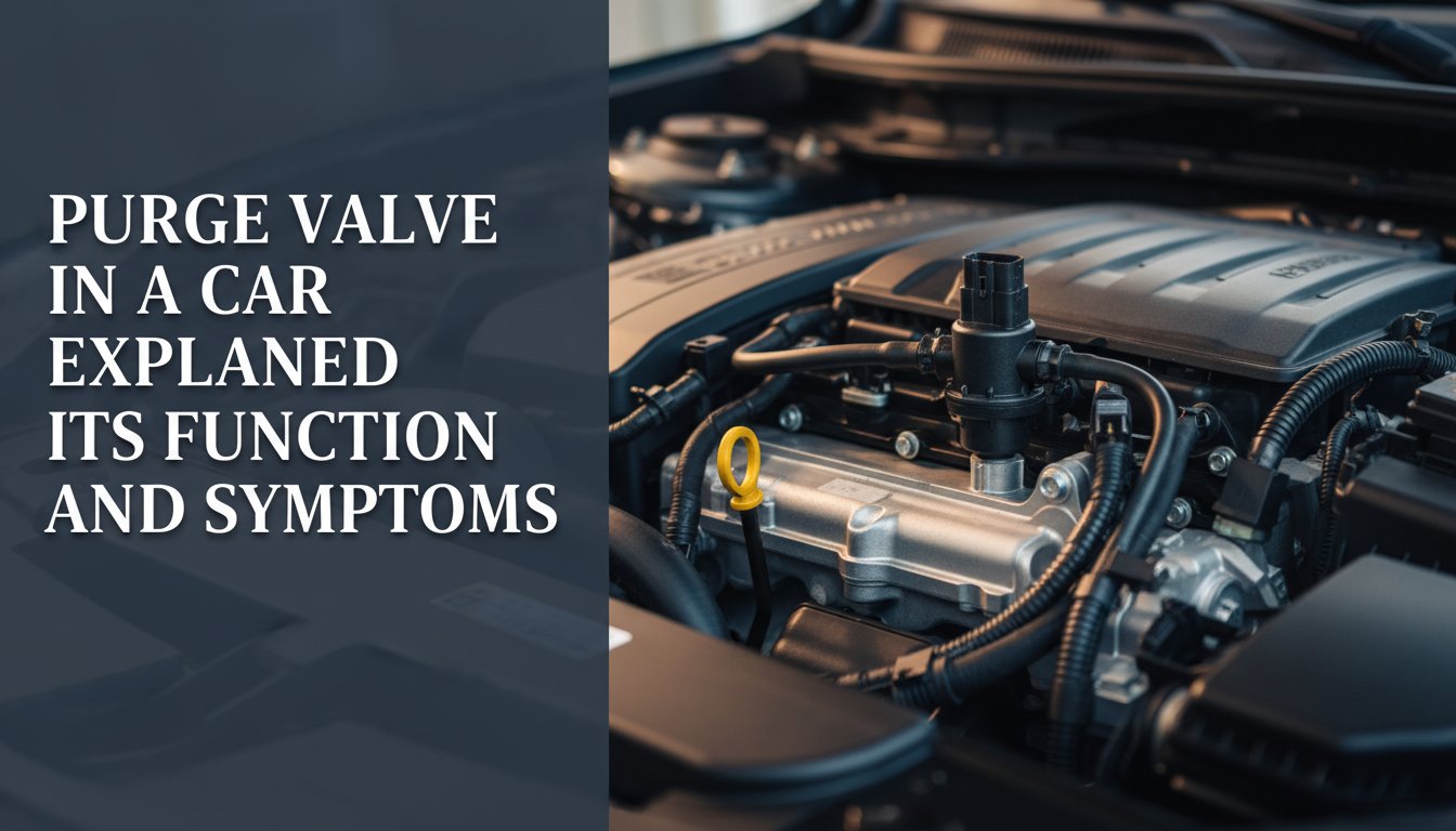 Purge Valve in a Car Explained Its Function and Symptoms