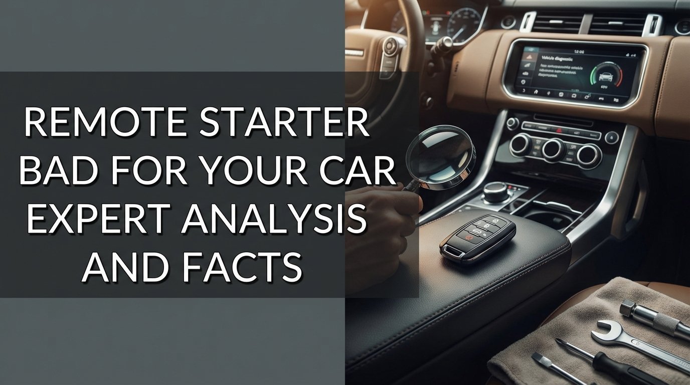 Remote Starter Bad For Your Car Expert Analysis And Facts