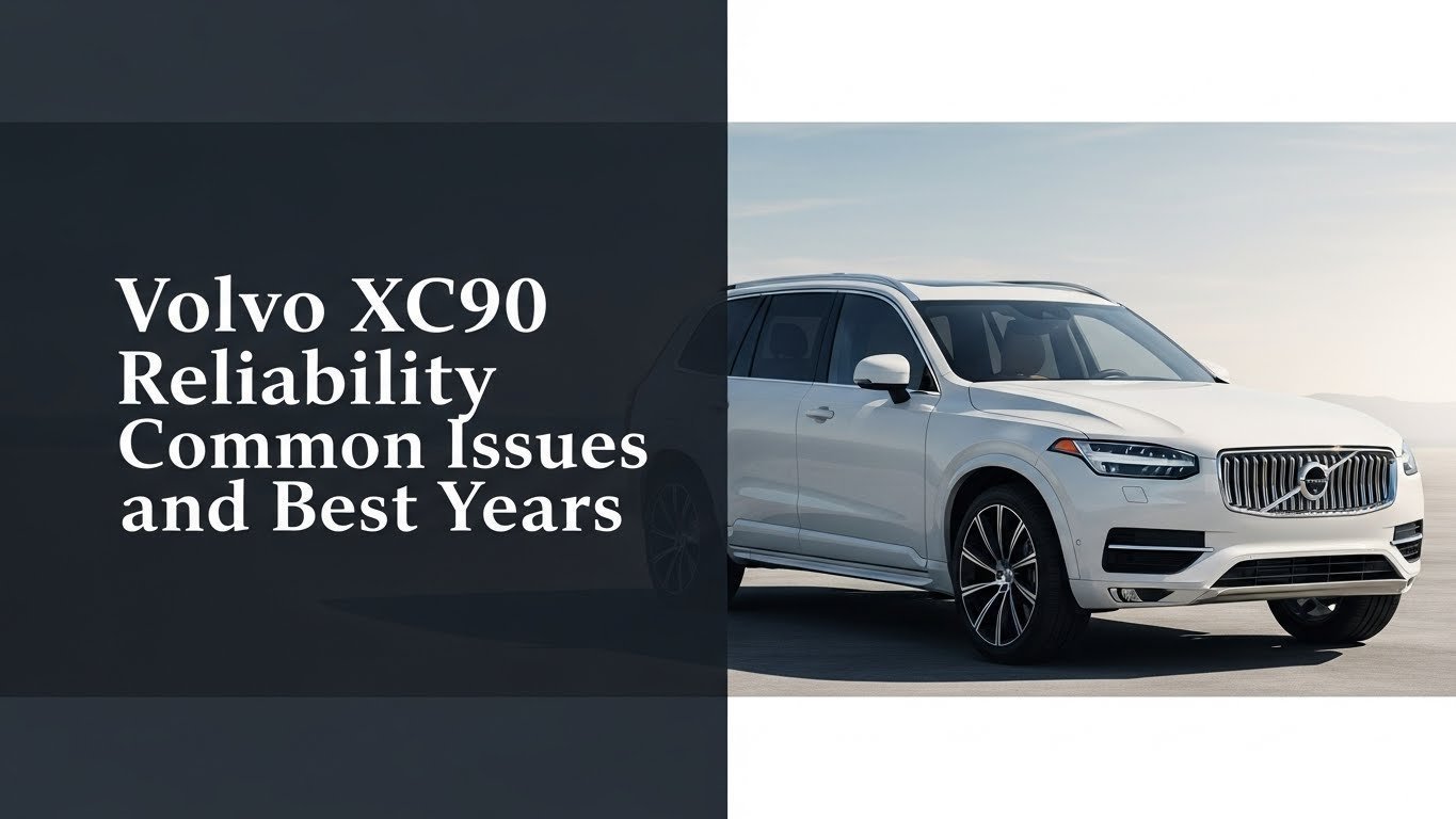 Volvo XC90 Reliability Common Issues and Best Years