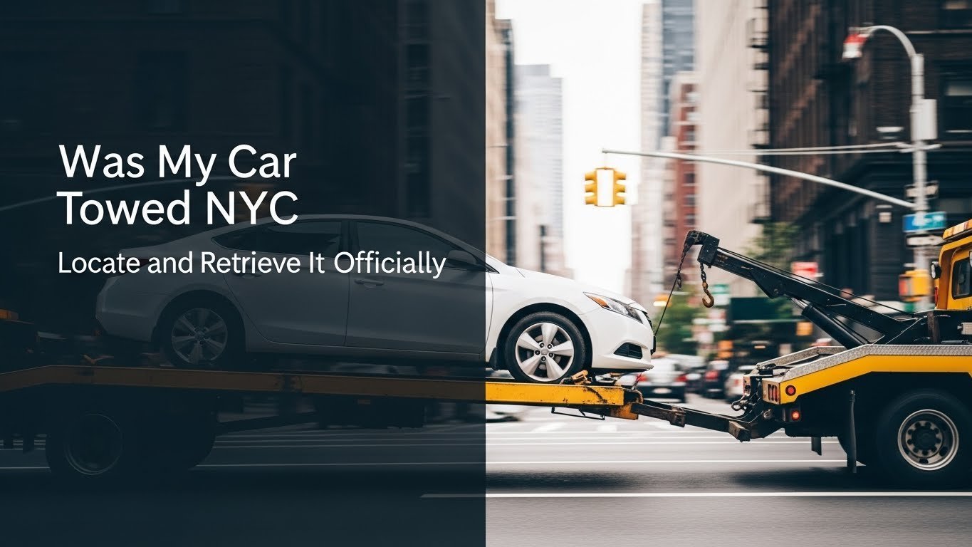 Was My Car Towed NYC Locate and Retrieve It Officially