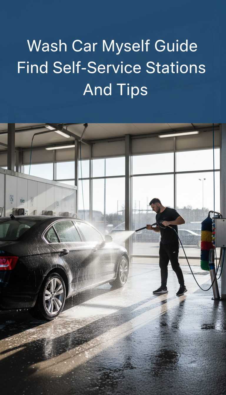Wash Car Myself Guide Find Self-Service Stations And Tips 1 where can i wash my car by myself