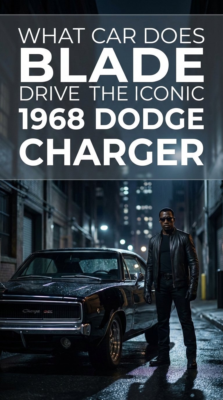 what car does blade drive