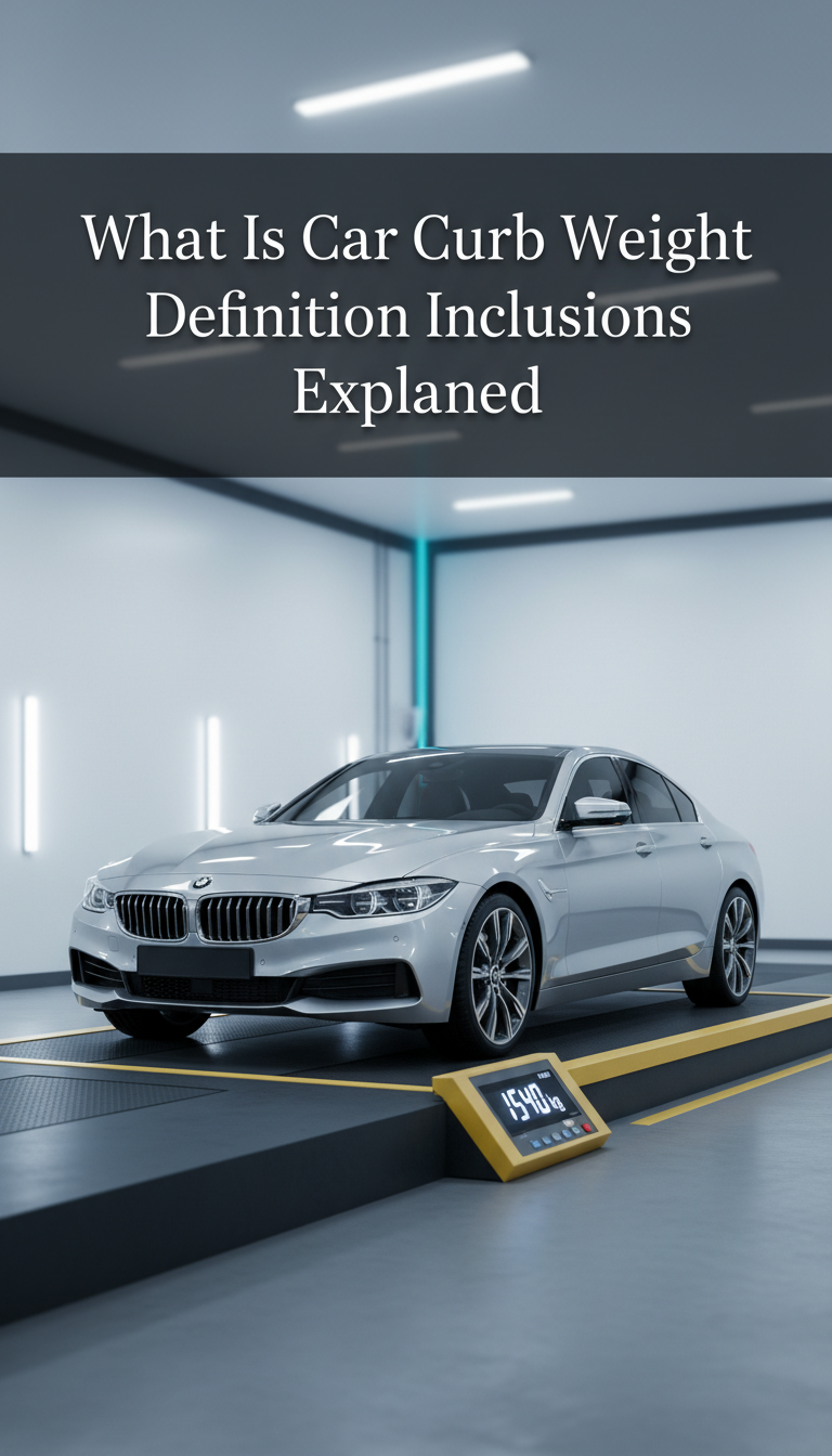 what is car curb weight