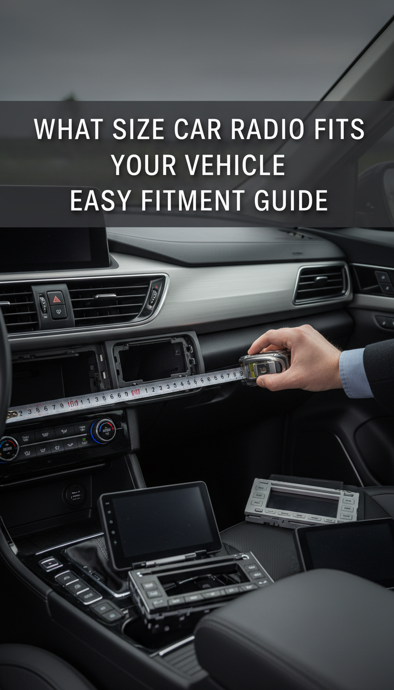 what size radio fits my car