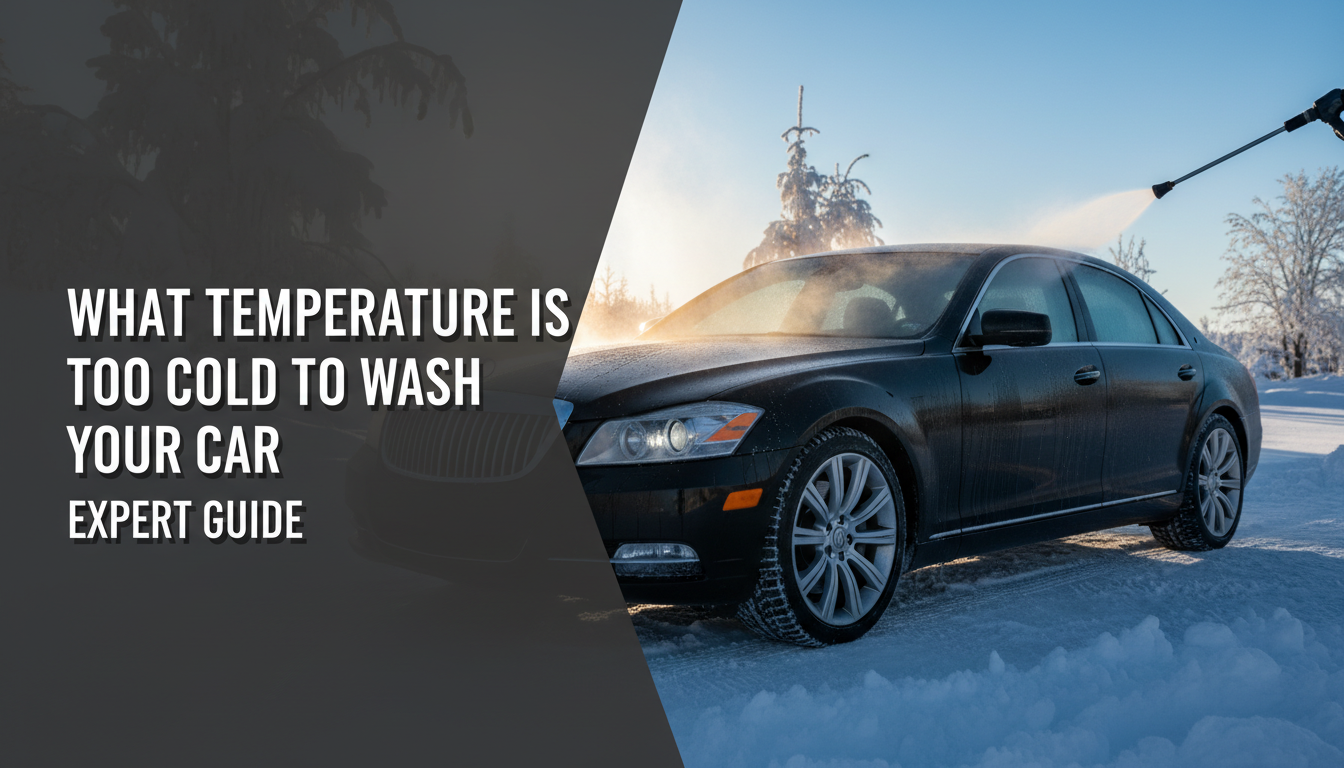 What Temperature Is Too Cold to Wash Your Car Expert Guide