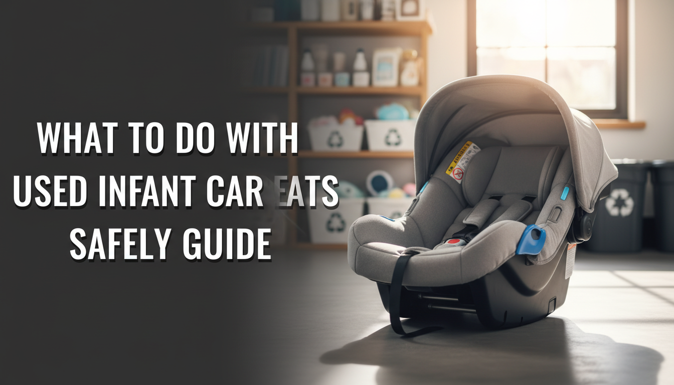 What To Do With Used Infant Car Seats Safely Guide