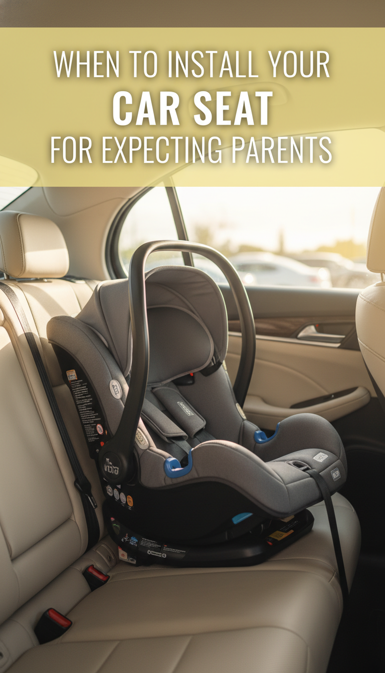 when should i install my car seat