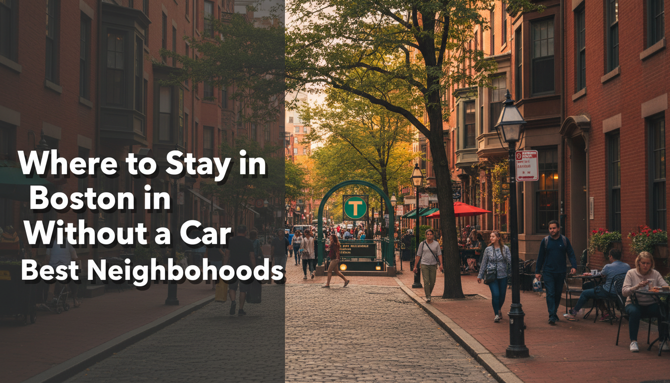 Where to Stay in Boston Without a Car Best Neighborhoods