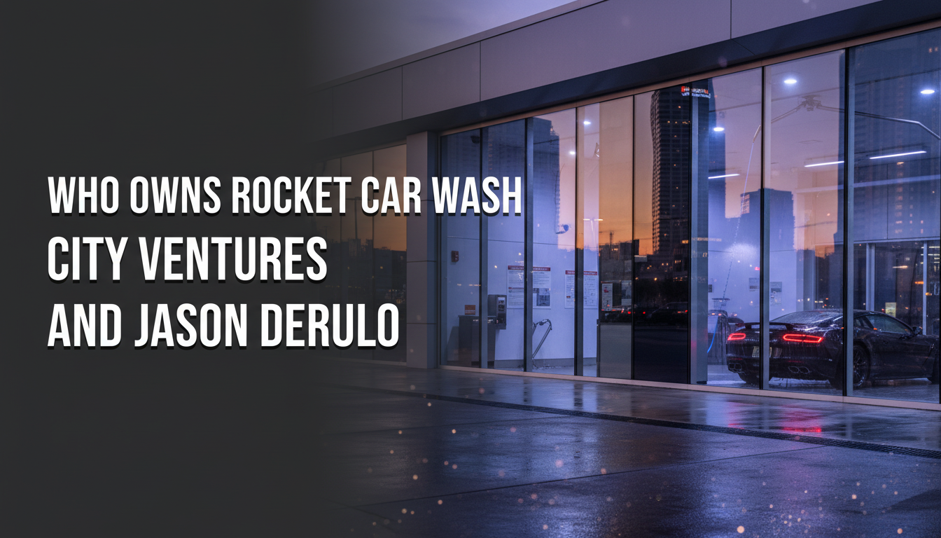 Who Owns Rocket Car Wash City Ventures And Jason Derulo