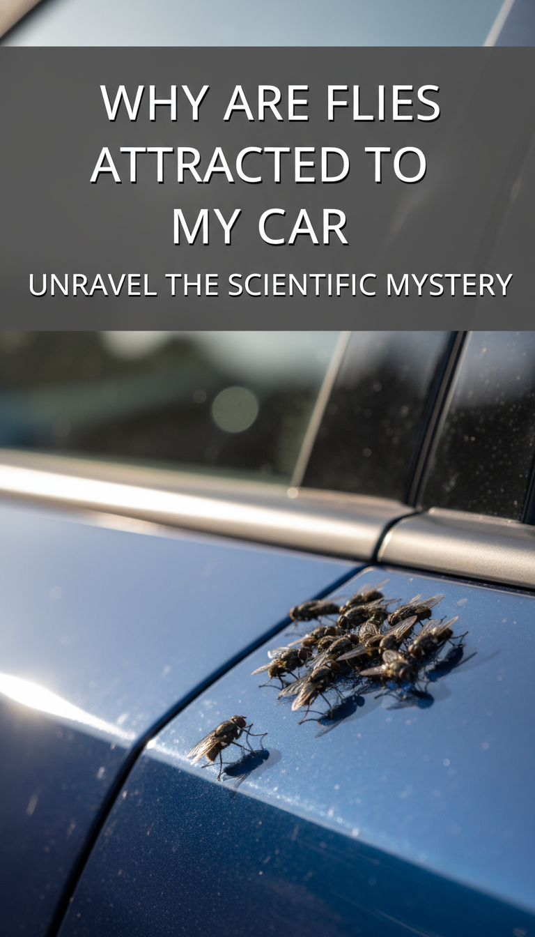 Why Are Flies Attracted to My Car Unravel the Scientific Mystery 1 why are flies attracted to my car