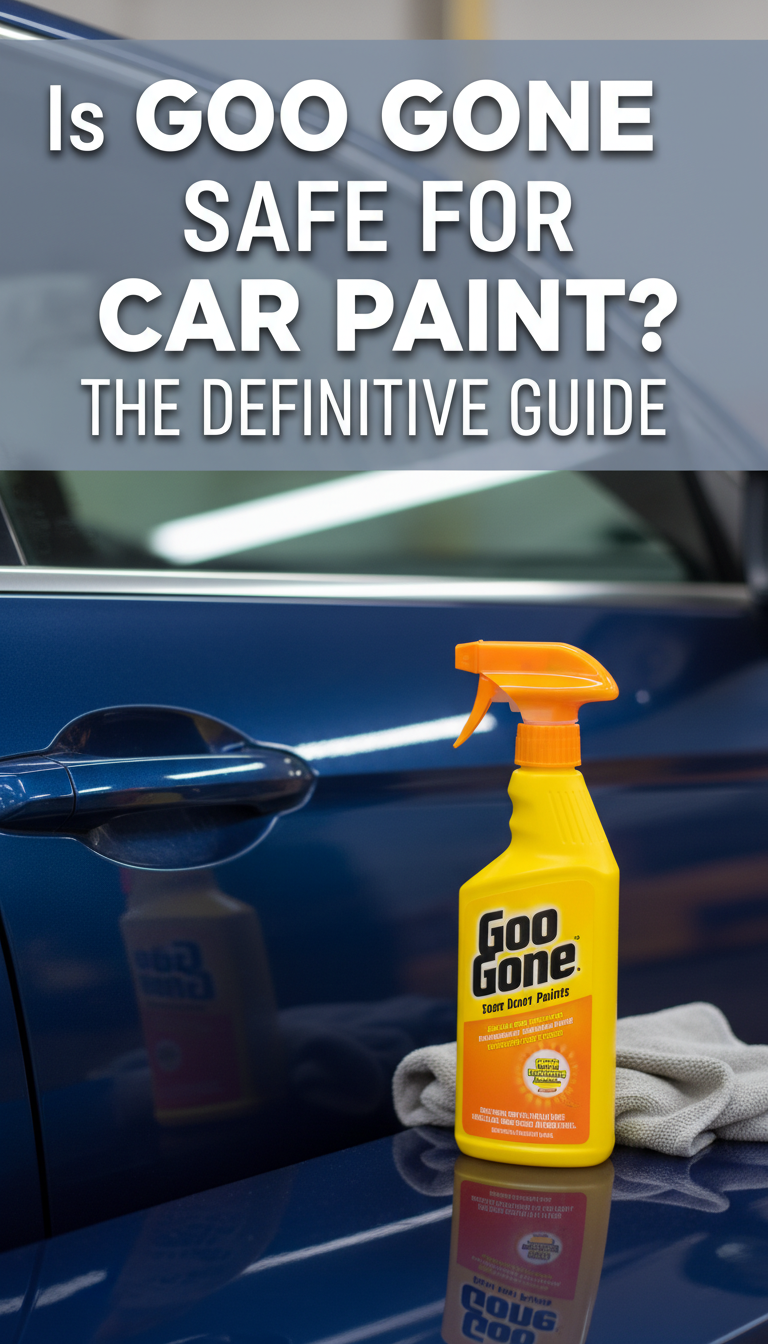 can goo be gone be used on car paint