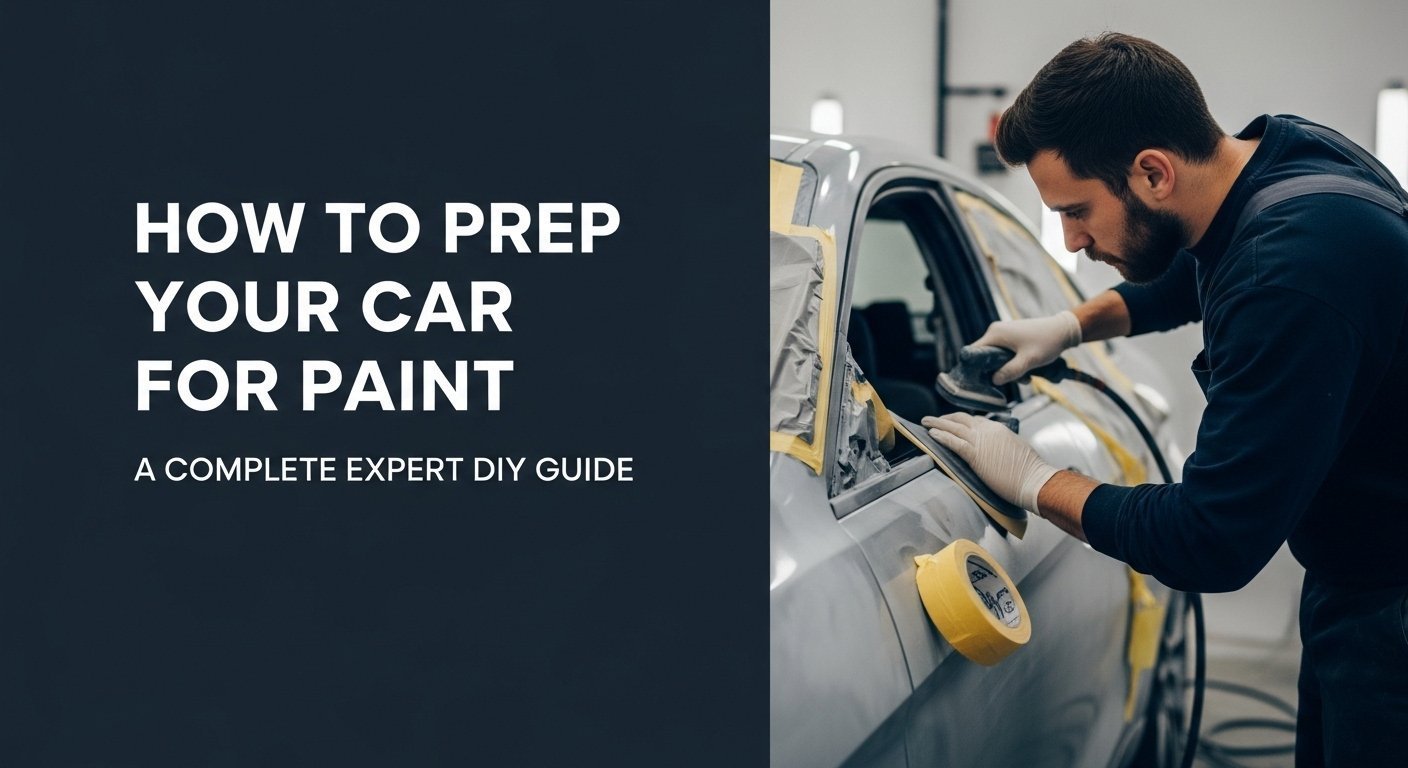 How to Prep Your Car for Paint A Complete Expert DIY Guide - CarXplorer