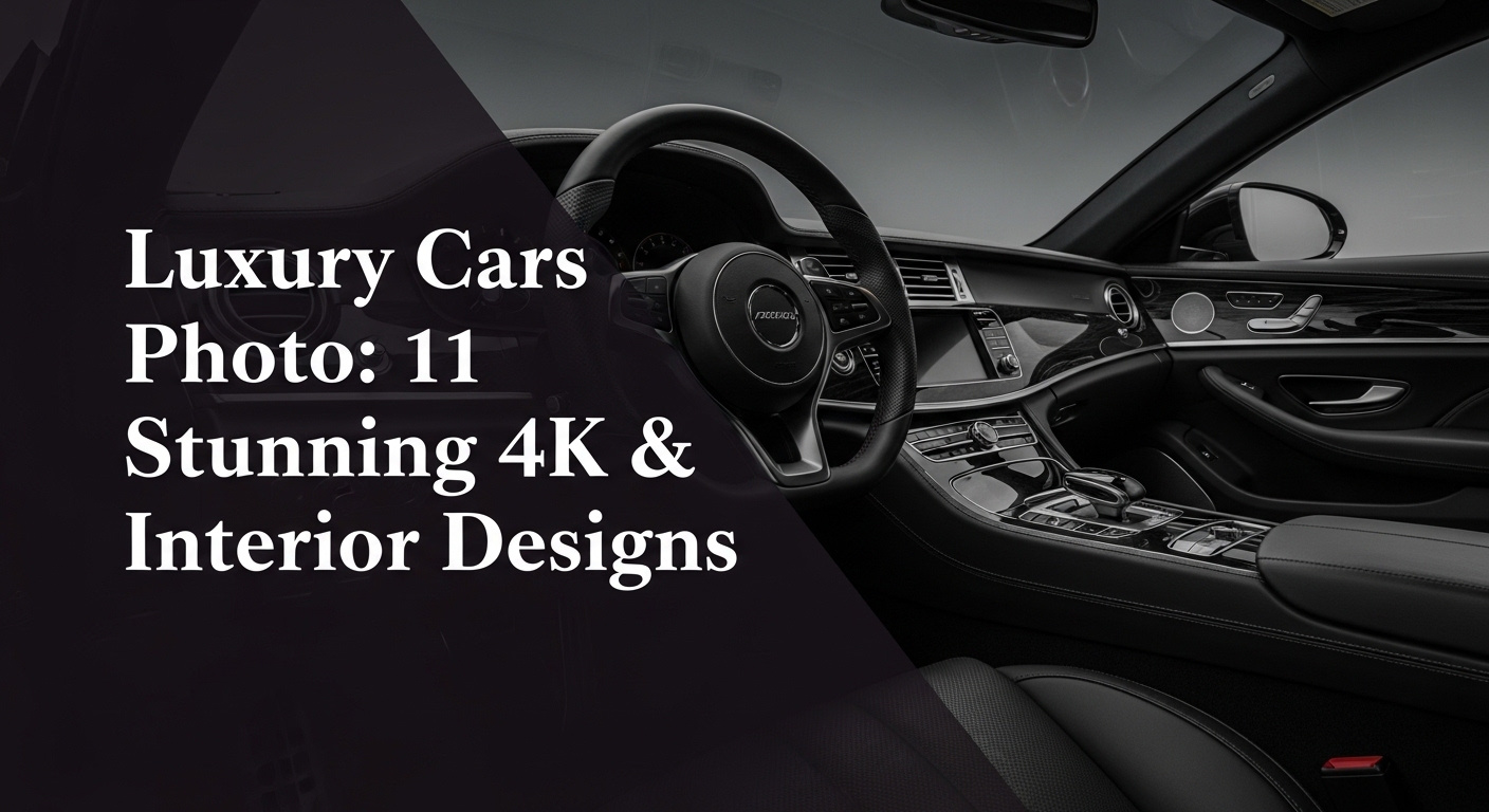 Luxury Cars Photo: 11 Stunning 4K & Interior Designs - CarXplorer