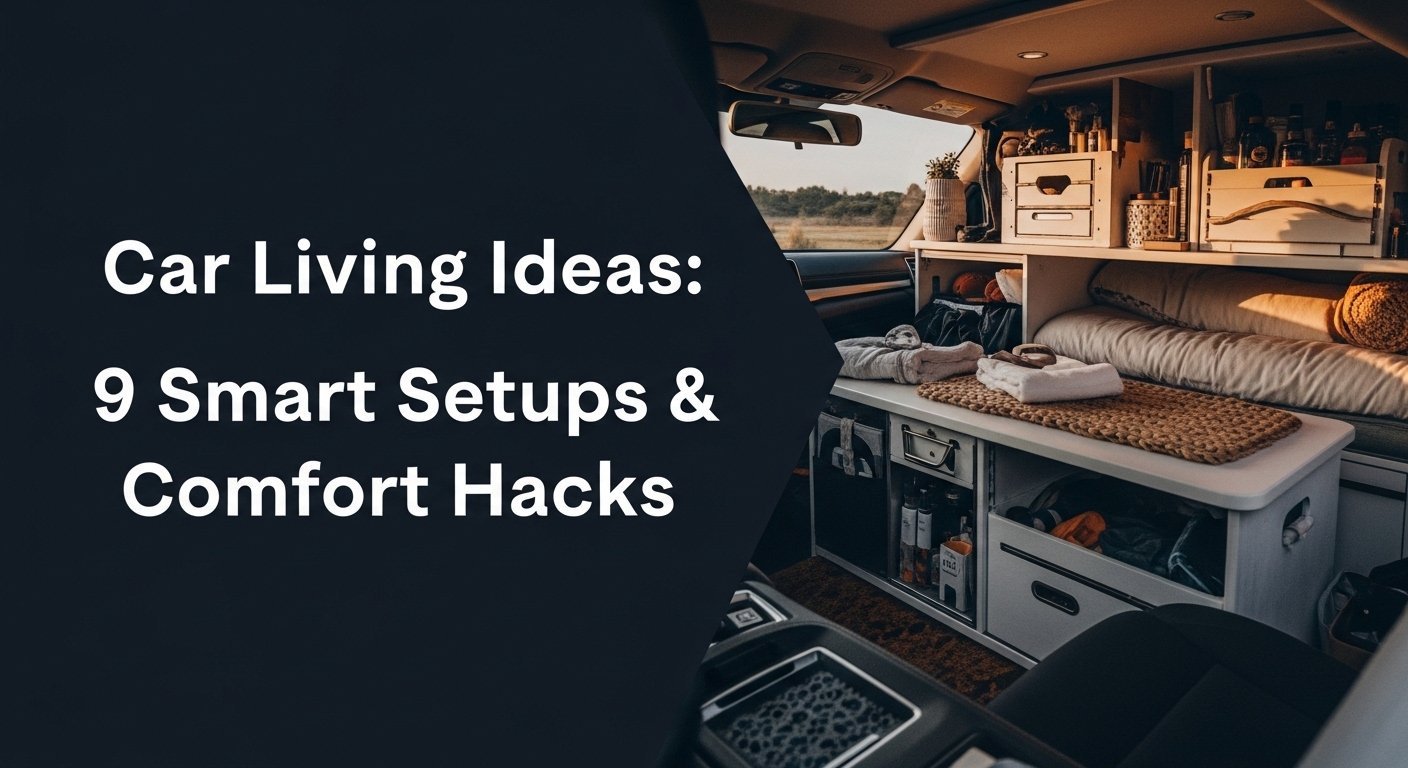 Car Living Ideas: 9 Smart Setups & Comfort Hacks for 2026 - CarXplorer