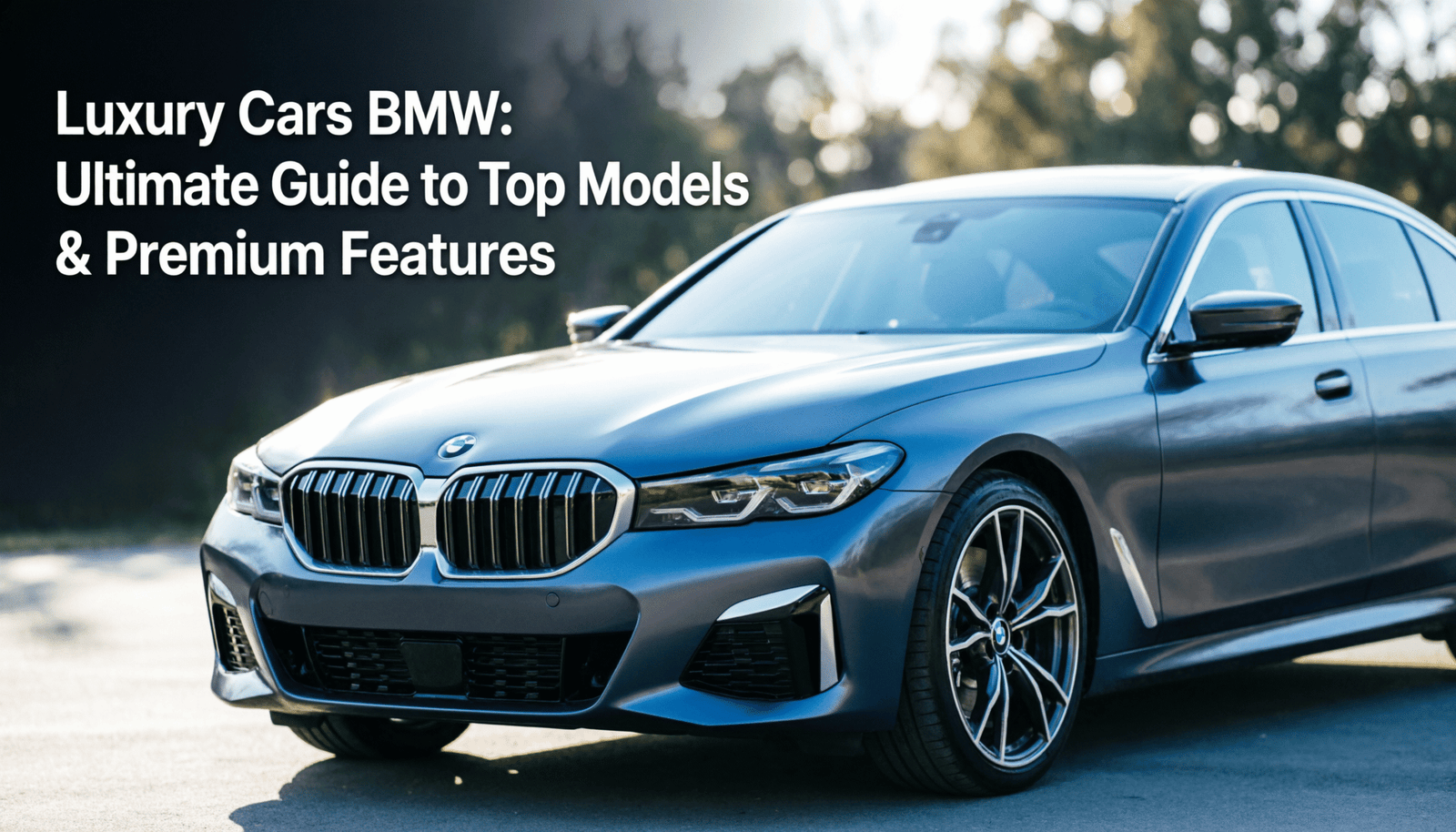 Luxury Cars BMW: Ultimate Guide to Top Models & Premium Features 2026 ...