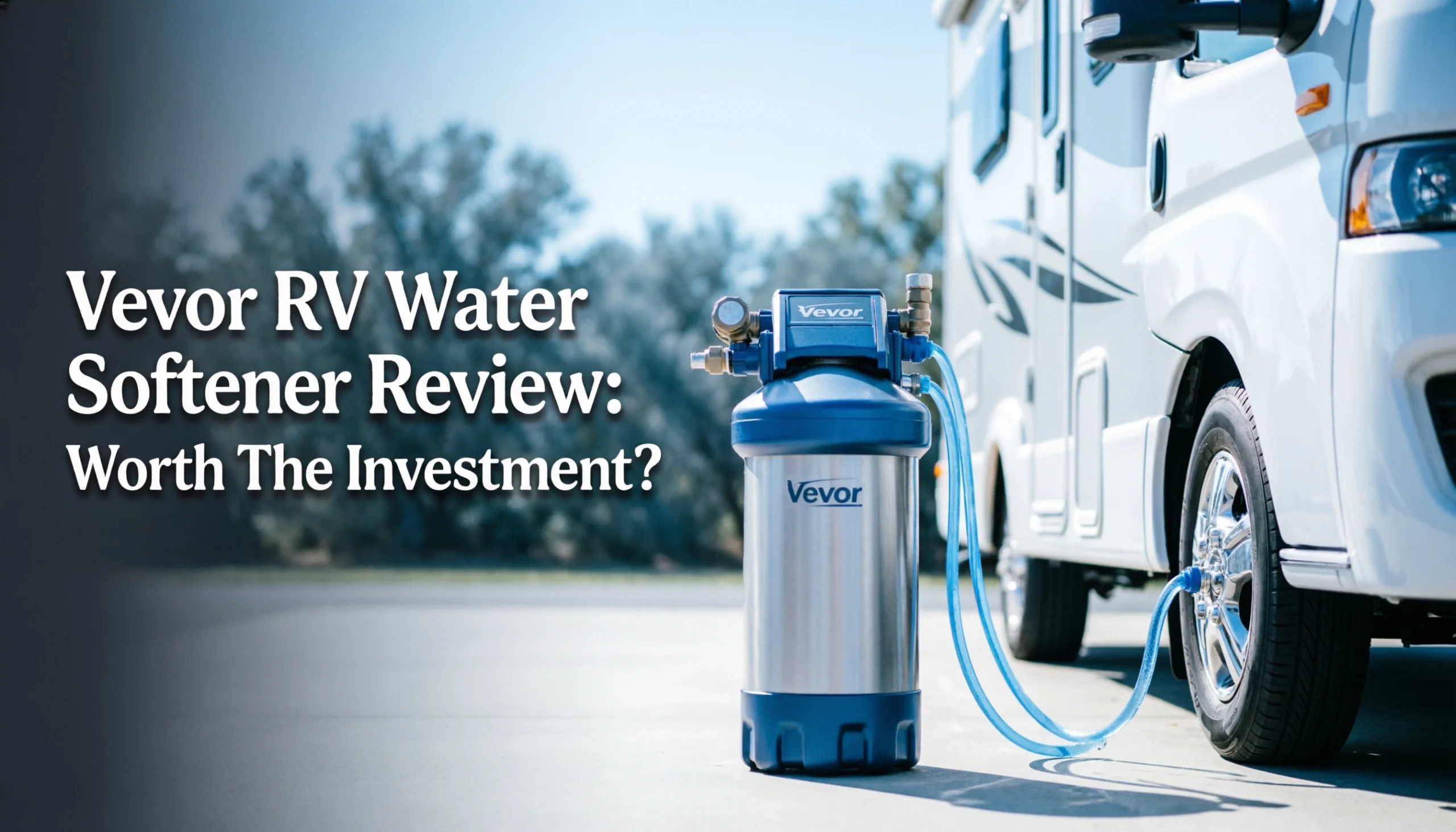 Vevor RV Water Softener Review: Worth The Investment? - CarXplorer